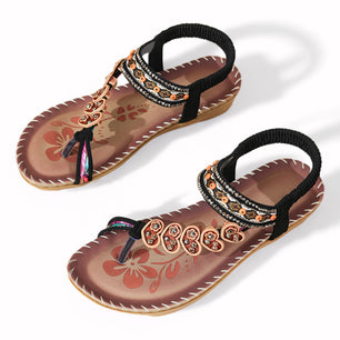 Pinch Toe Flat Sandals