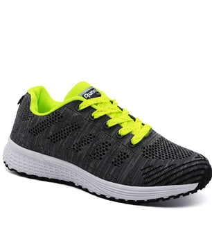 Mesh Lace-Up Sneakers