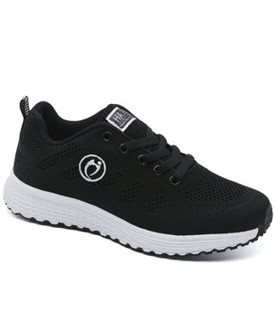 Mesh Lace-Up Sneakers