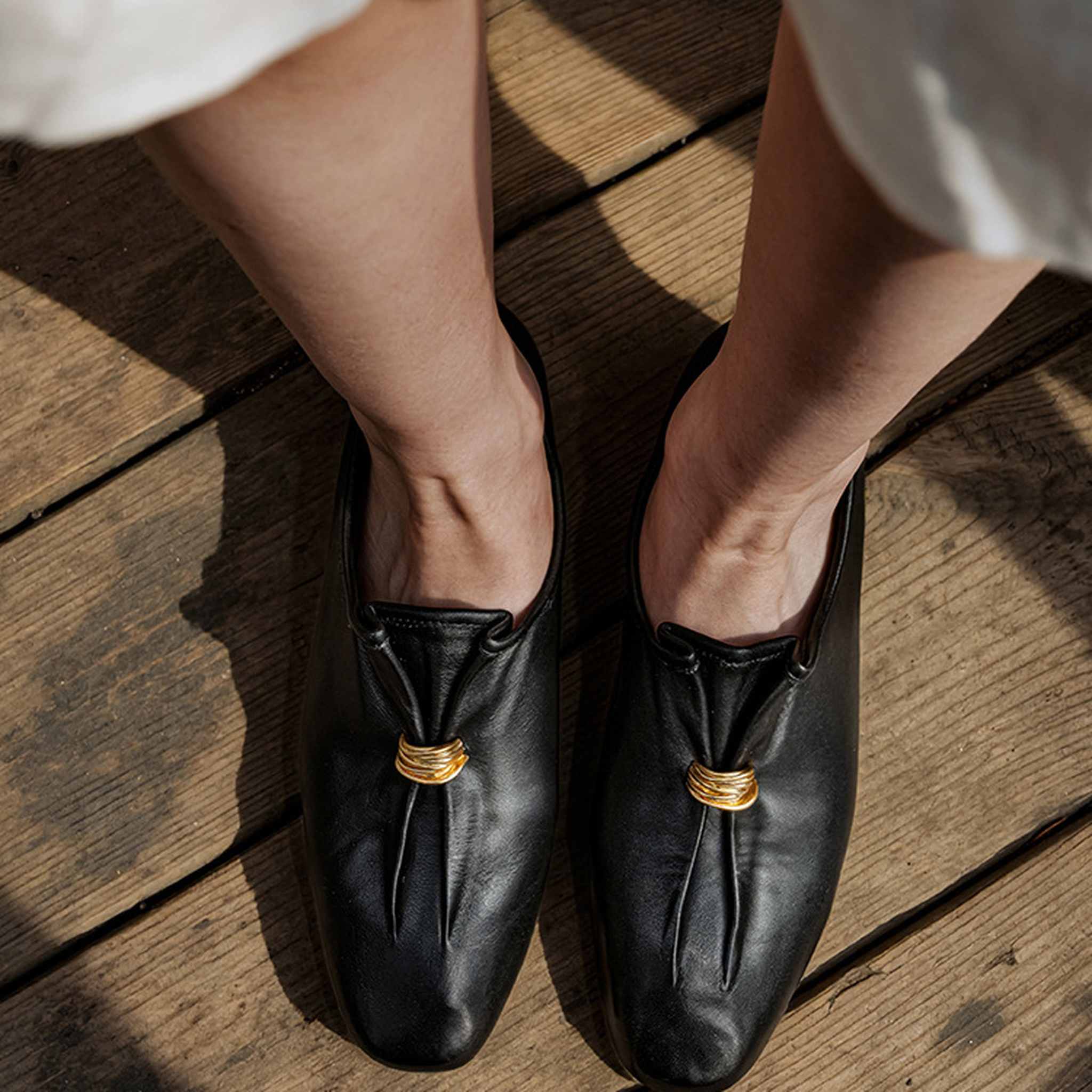 retro old money slip on deep cut leather loafers for sp 12