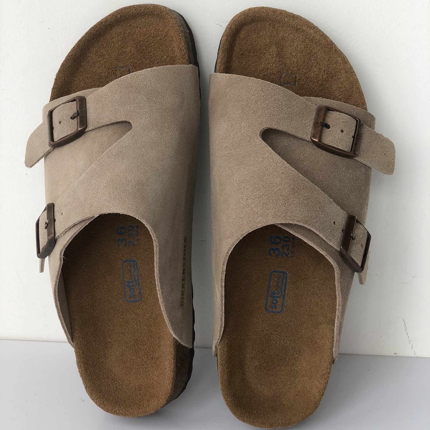 thick bottom double buckle cork sandal slippers for sum 08