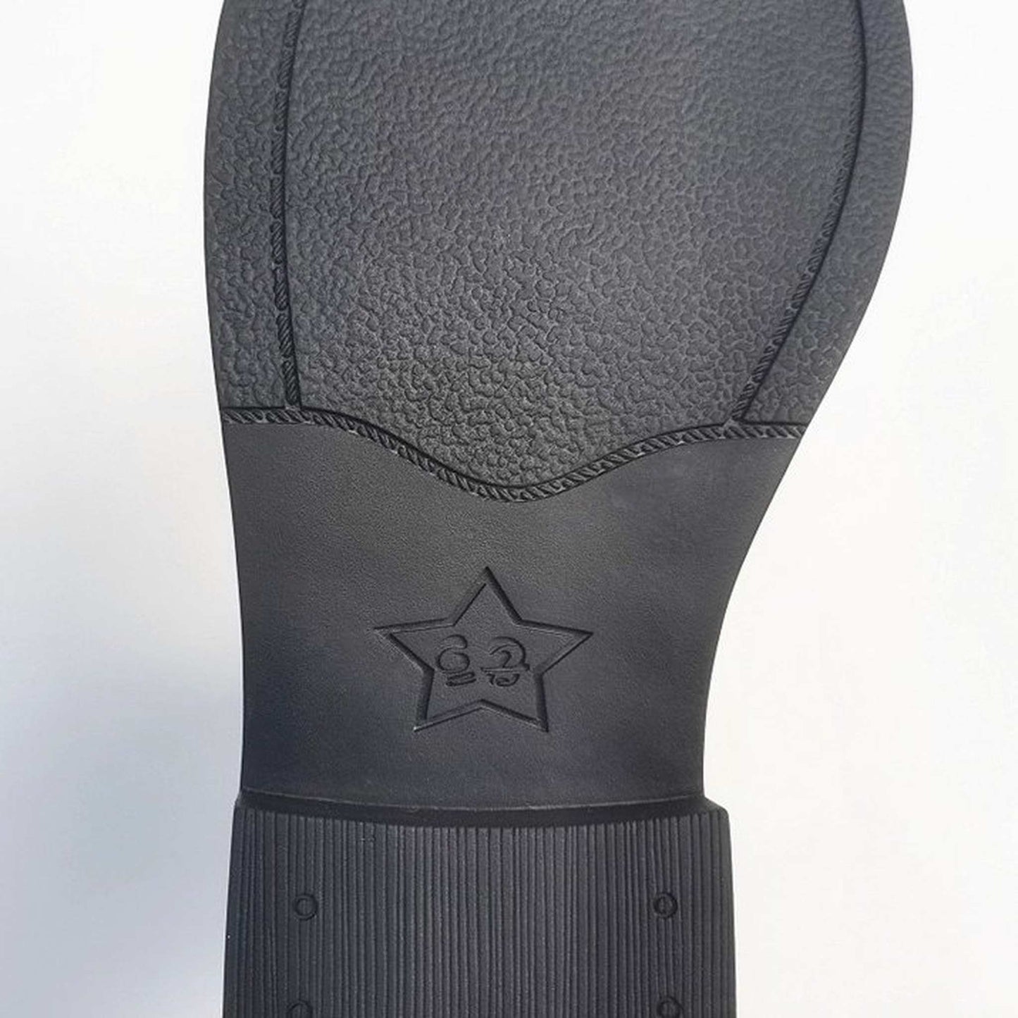 wide high top british work style leather ankle boots in 09
